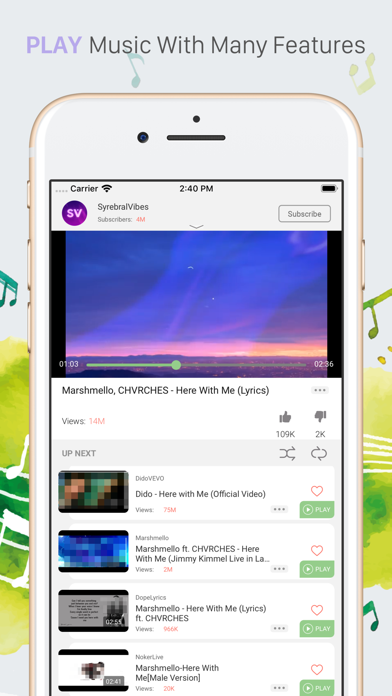 iMusi - Music Streamer & EQ screenshot 2
