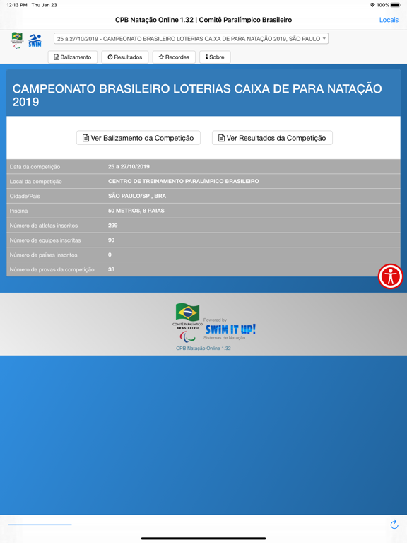 Screenshot #5 pour CPB Natação