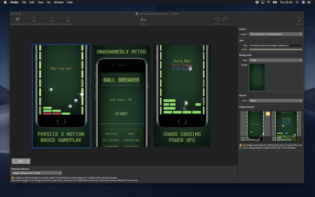 Screenshot Creator app screenshot