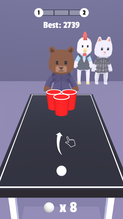 Beer Pong. screenshot 1