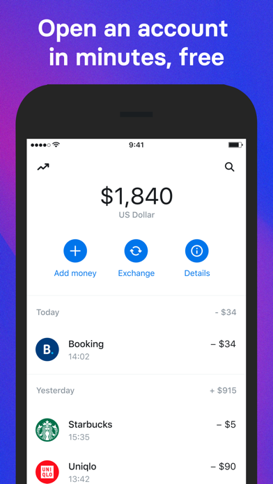 Revolut - Spend, Send, Exchange screenshot