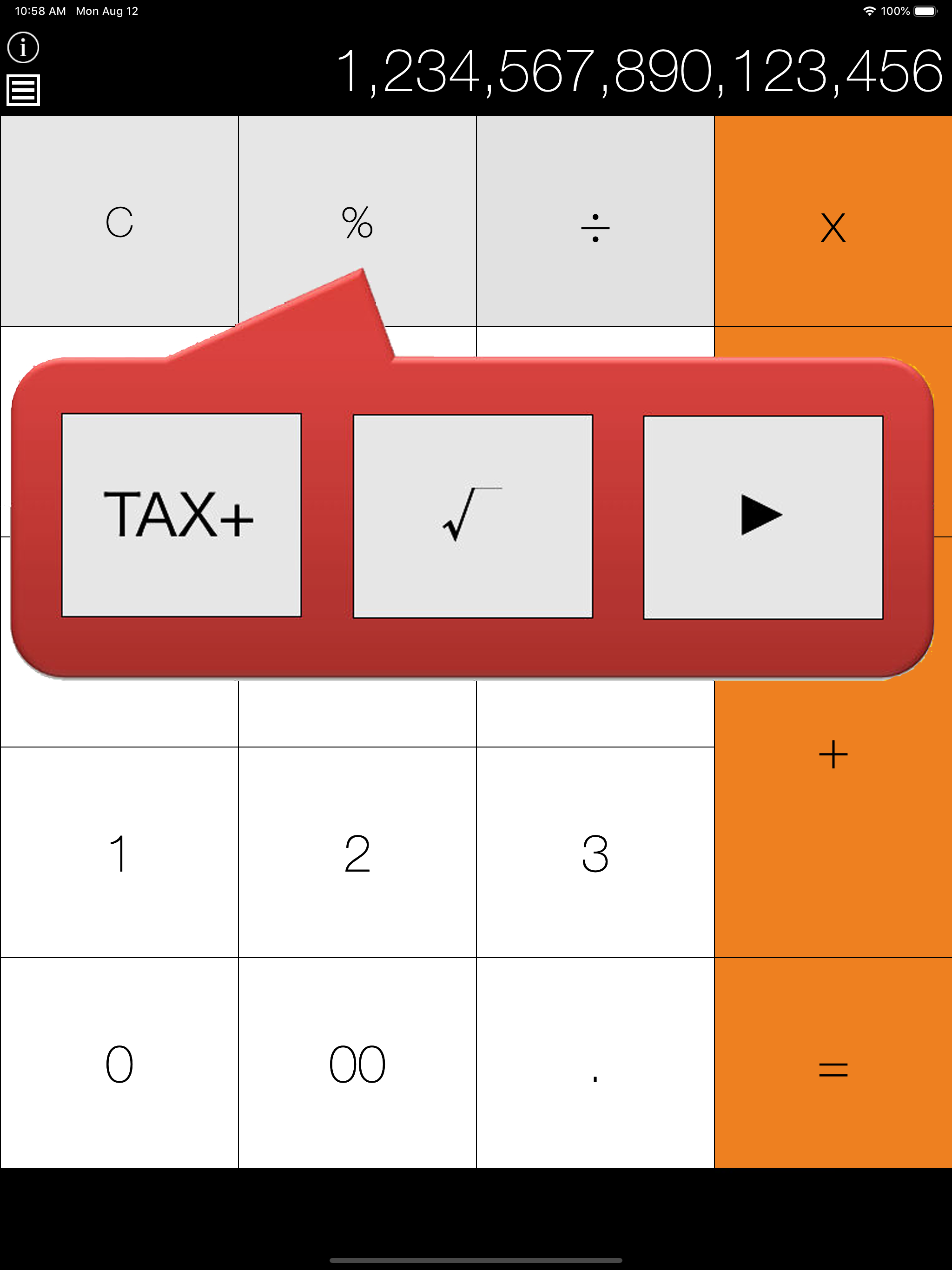 Calculator COLORS