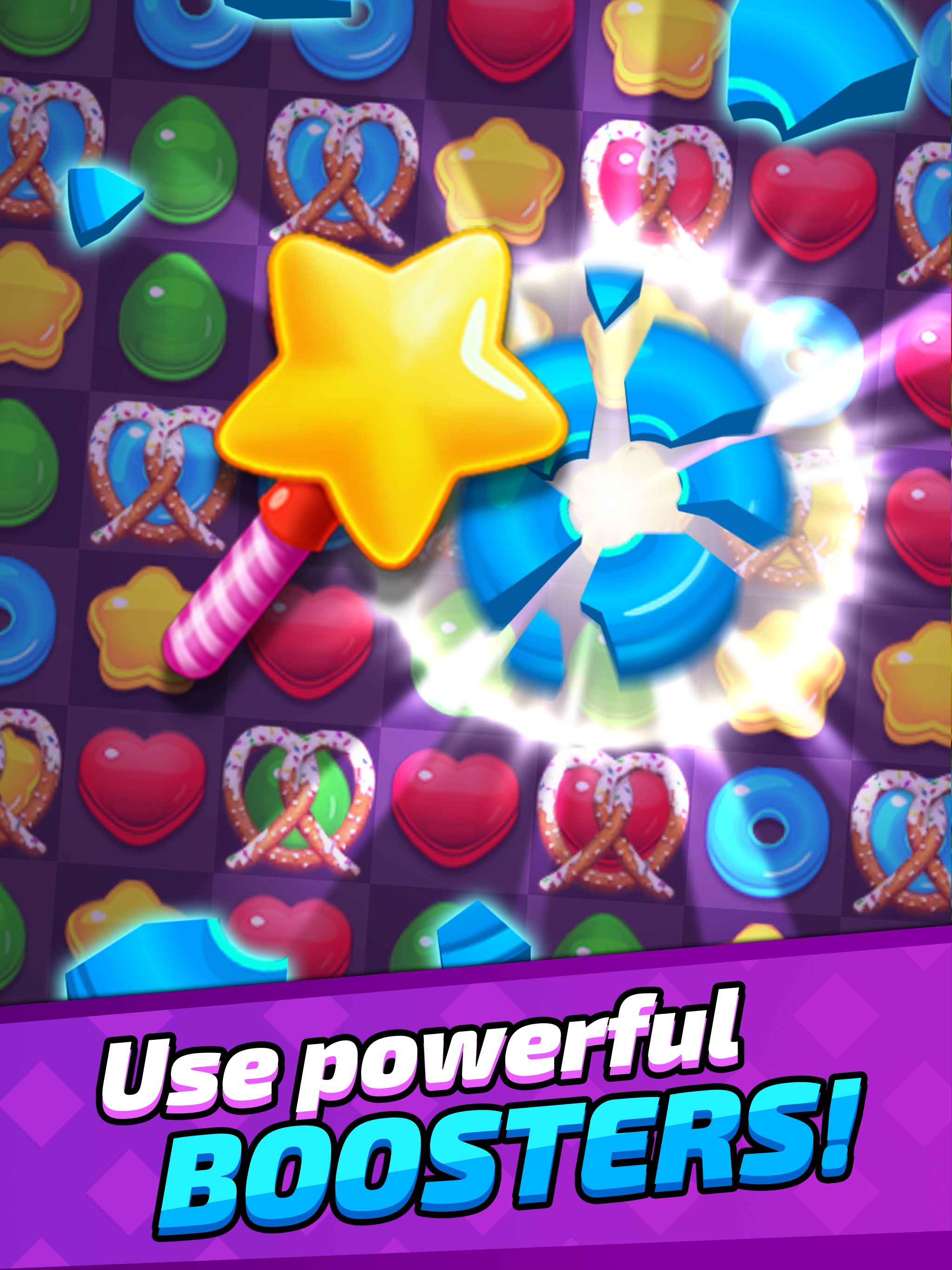 Sugar Land-Sweet Match3 Puzzle