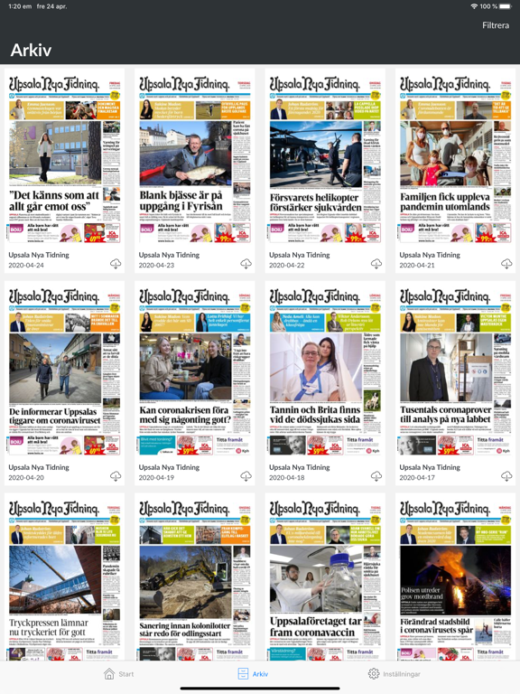 Screenshot #5 pour E-tidning UNT