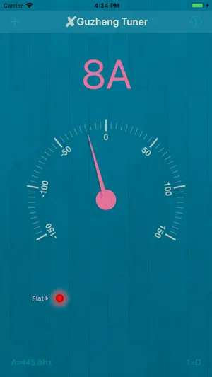 X Guzheng Tuner screenshot 4