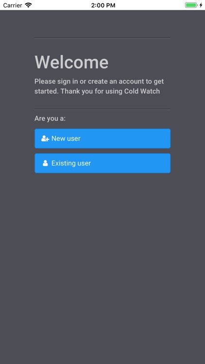 Cold Watch
