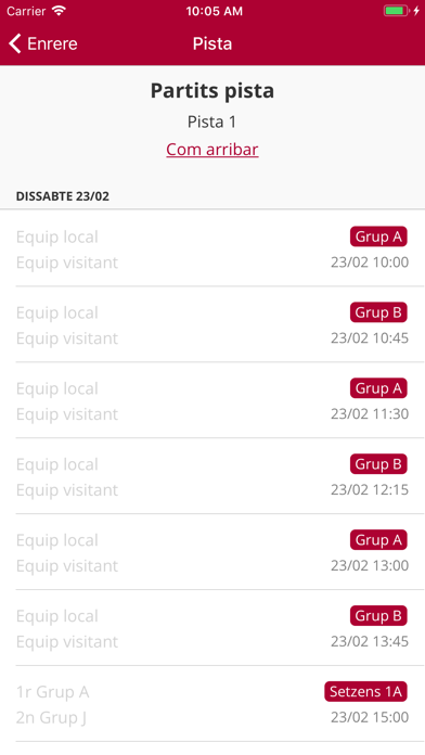 Torneig Casteller de Futbol Screenshot