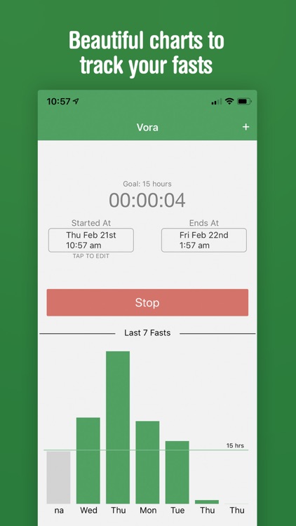 Vora - Fasting Tracker