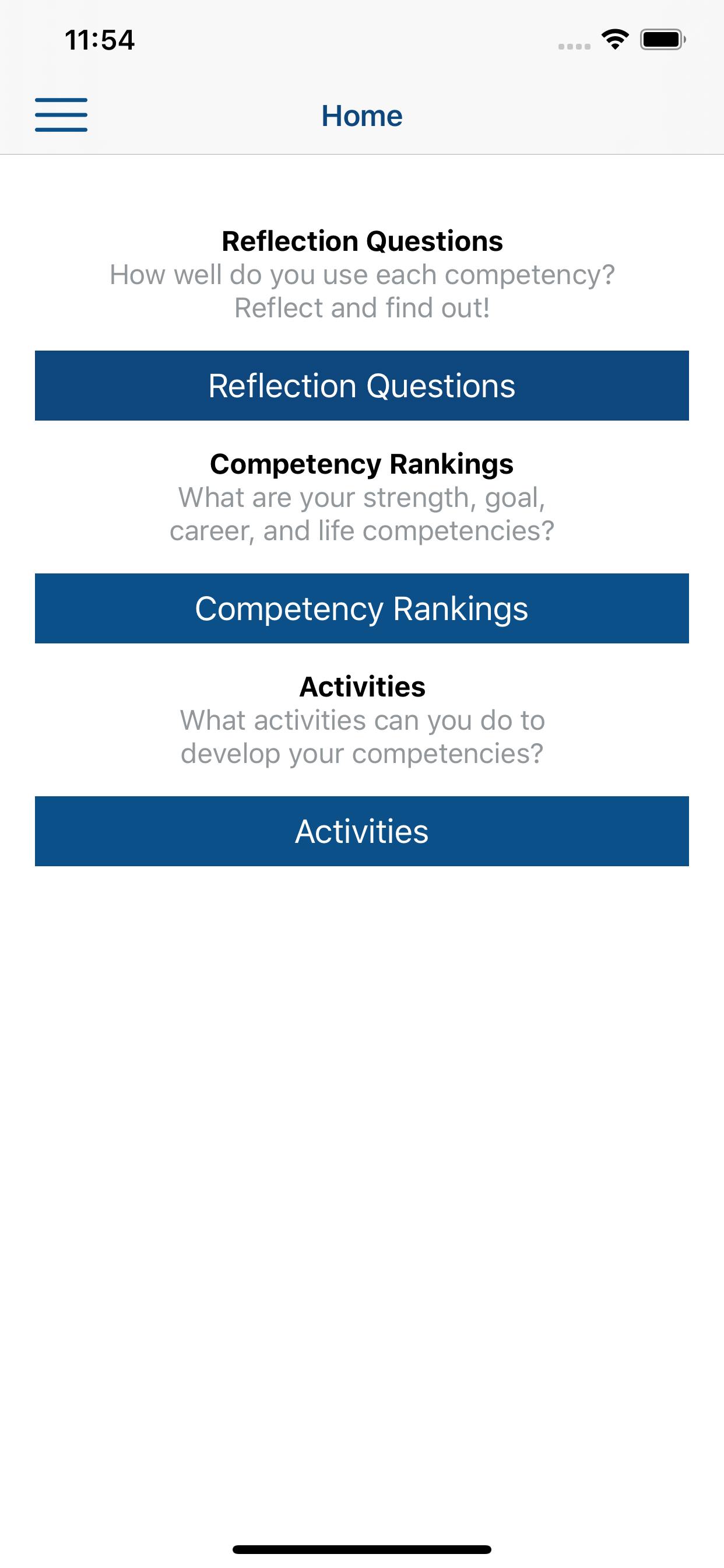 Leadership Competencies screenshot 3
