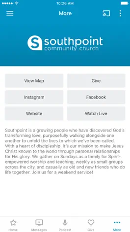 Game screenshot Southpoint Community Church hack