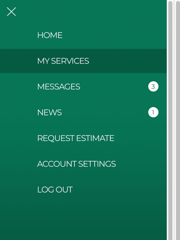 Lucente Landscaping iPad screenshot 2 - Business app