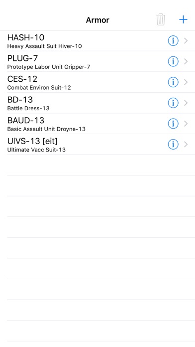 Screenshot of ArmorMaker
