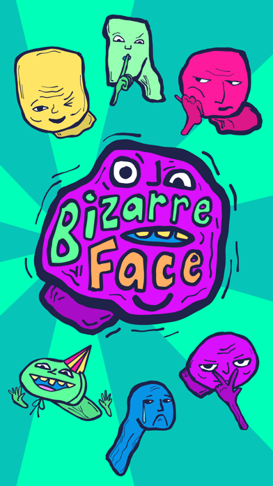 How to cancel & delete Bizarre Face Stickers from iphone & ipad 1