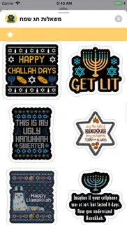 happy hanukkah wishes iphone screenshot 4