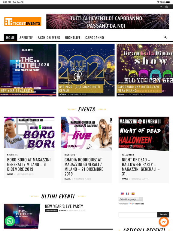 Screenshot #5 pour Ticketevents