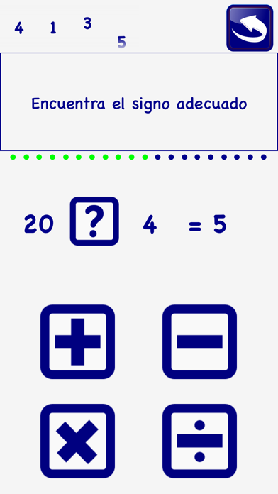 Cerebro: Matemáticas y lógica Captura de pantalla de la aplicación