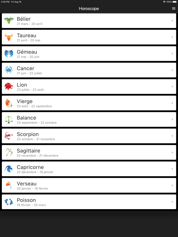 Screenshot #4 pour Horoscope 2020