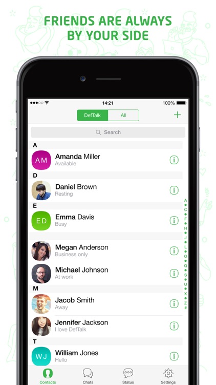 DefTalk Messenger screenshot-3