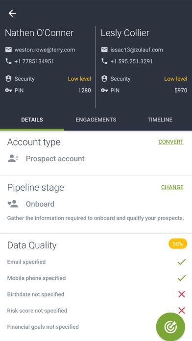 Screenshot #3 pour PreciseFP Mobile