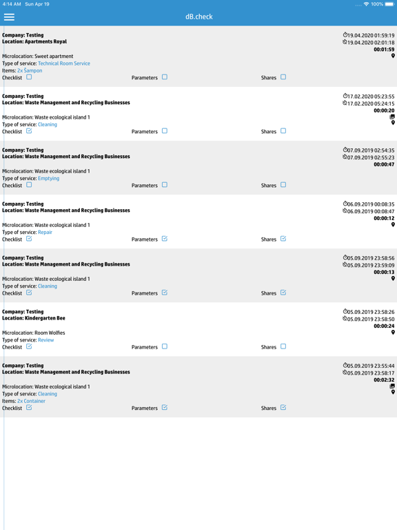 Screenshot #5 pour dotBusiness Checkpoint