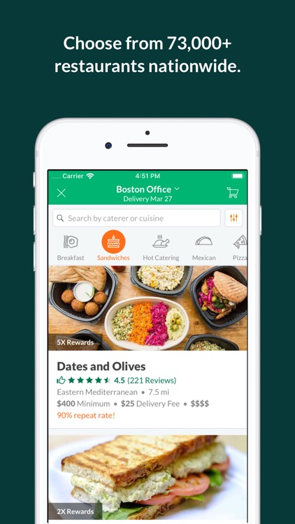 ezCater - Business Catering
