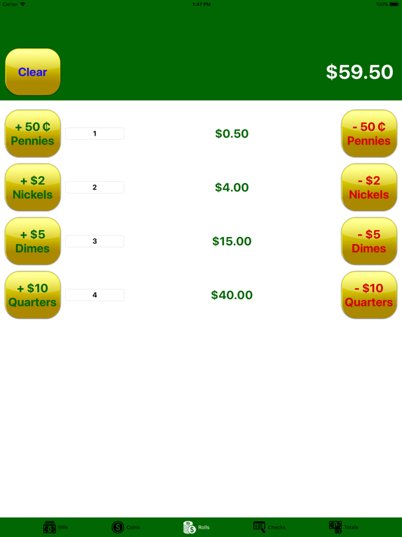 Screenshot #6 pour Cashculator - Cash Counter