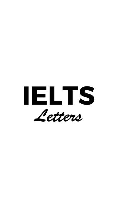 IELTS Letters Screenshot