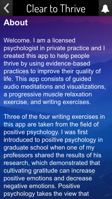 Clear to Thrive