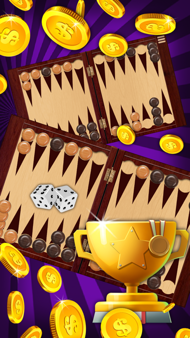 Backgammon online and offline Screenshot
