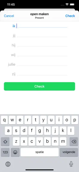 Game screenshot Dutch Werkwoorden hack