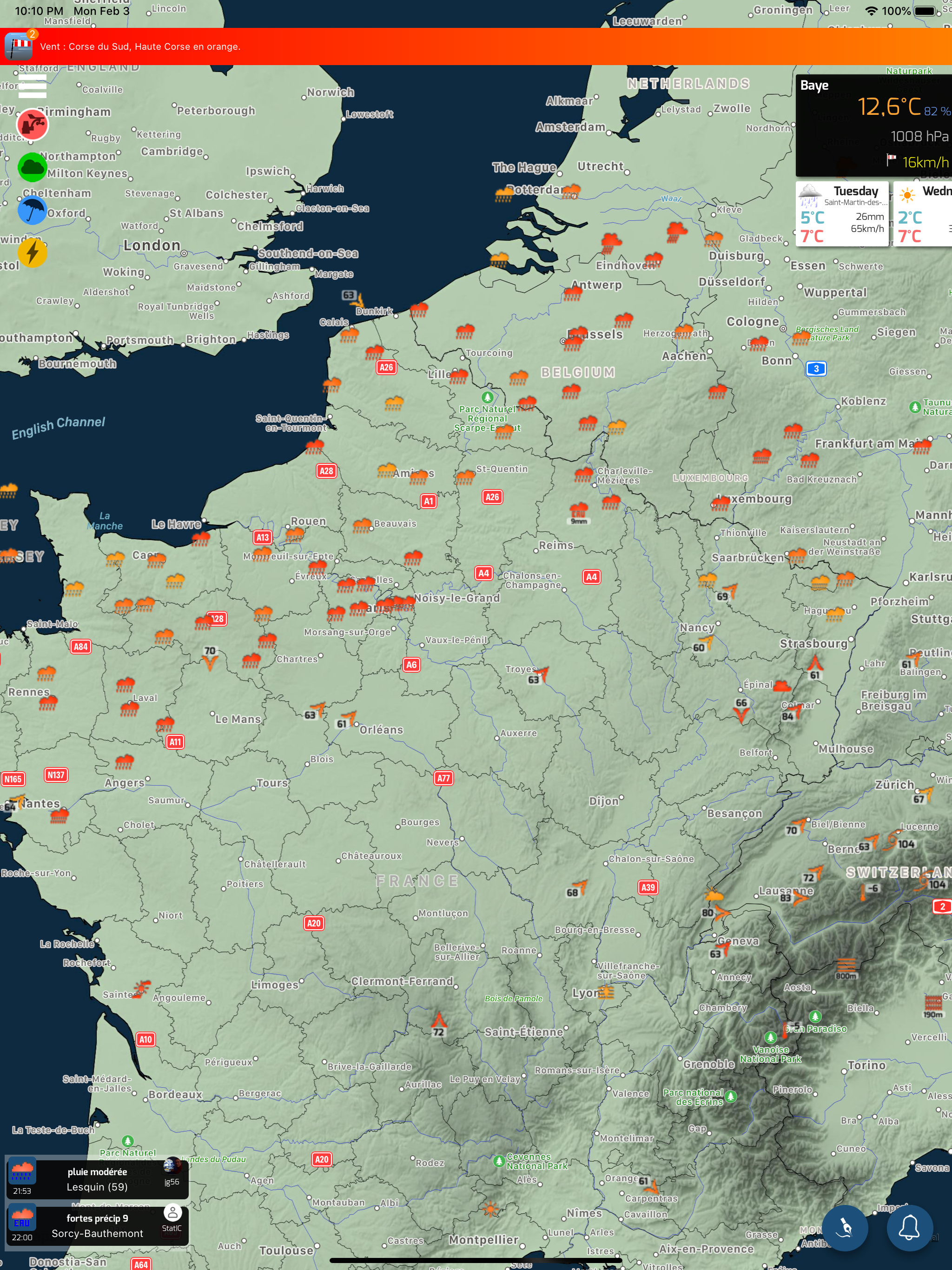 Infoclimat - live weather