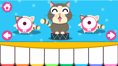 CandyBots Piano Kids Music Fun Screenshot
