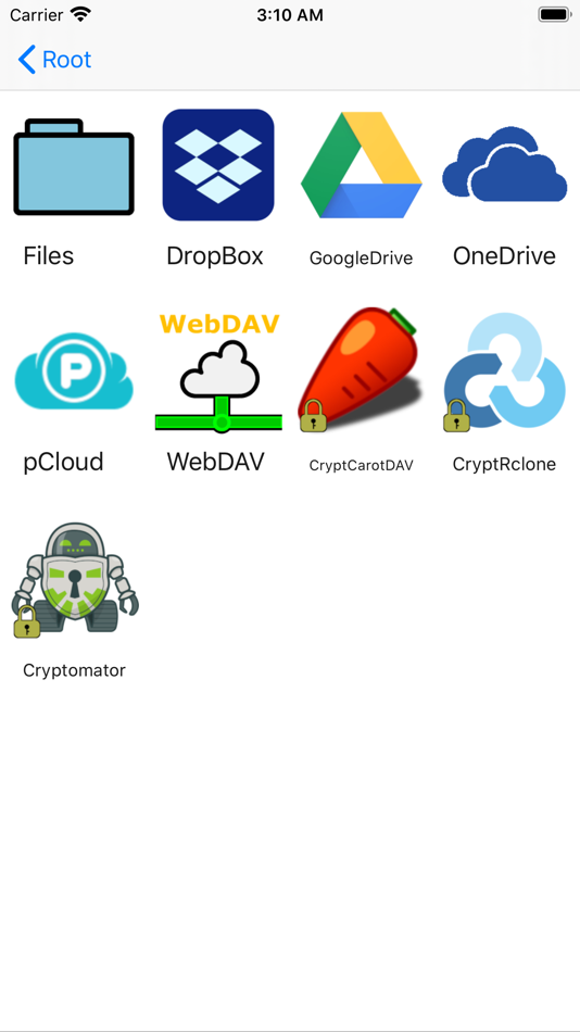 #1. CryptCloudViewer (iOS) De: ichiro NAKAHARA