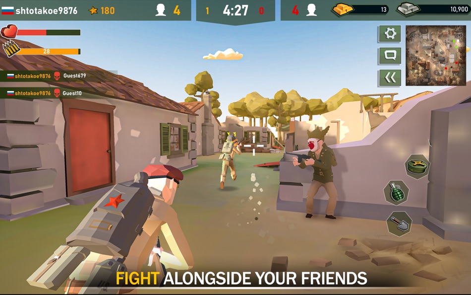 #6. War Ops: WW2 Shooting Game (macOS) 由: XDEVS LTD