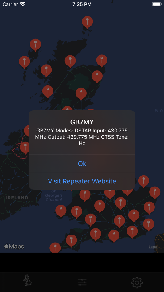 #1. UK Ham Repeaters (iOS) 来自: Jonathan Gibbs
