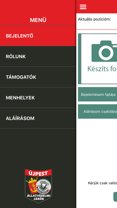 Screenshot #3 pour Újpest Állatvédelmi Járőr