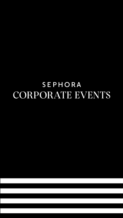 Sephora Corporate Events Screenshot