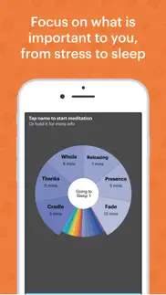 buddhify: meditation on the go iphone screenshot 2