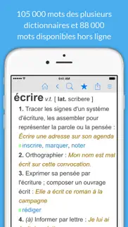 dictionnaire français. iphone screenshot 1