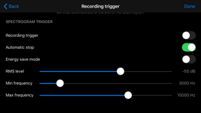 Audio Analyzer screenshot