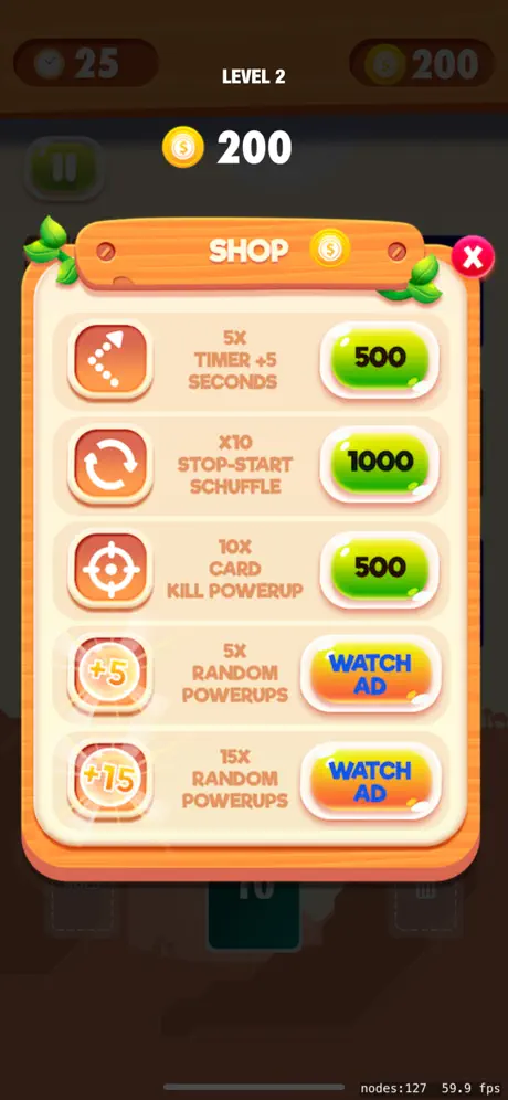 Super Solitaire 21 to Zero