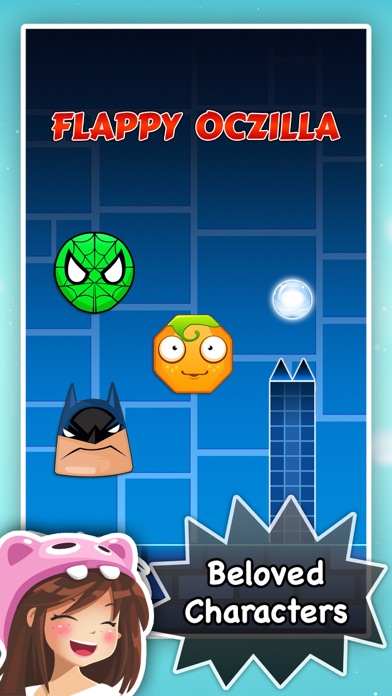 Screenshot #1 pour Flappy Oczilla in Dash Era