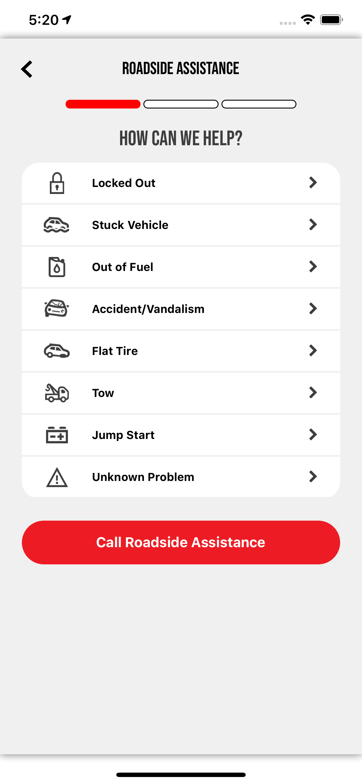 Mitsubishi Motors Road Assist+ screenshot 3