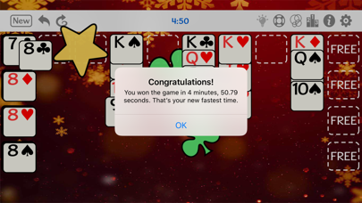 FreeCell Gold screenshot 3