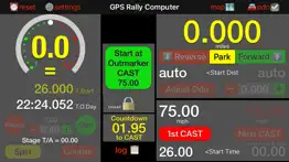 gps rally computer iphone screenshot 3