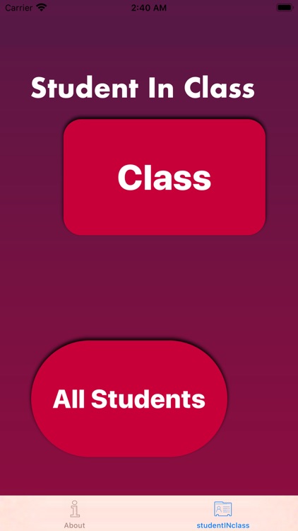 Student Class Hub