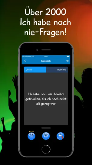 Screenshot von I Never Party auf dem iPhone 1