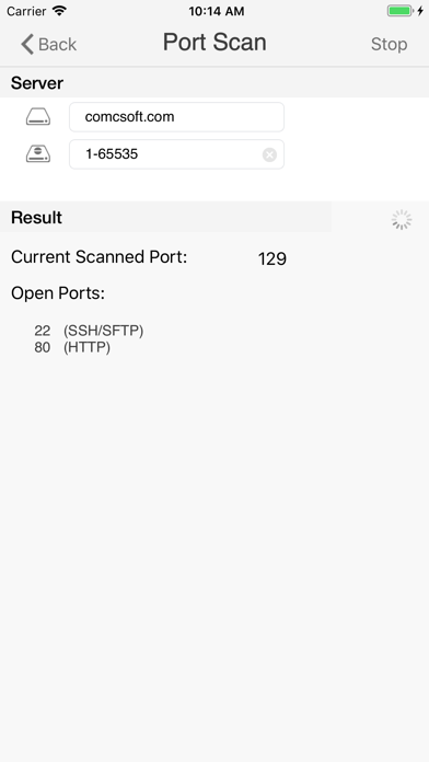 iNetTools - Ping,DNS,Port Scan Screenshot