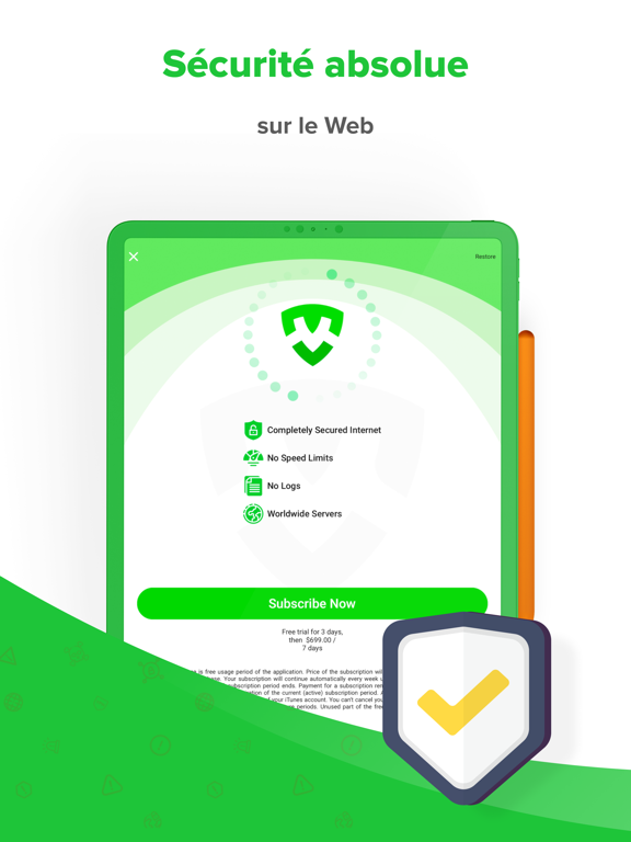 Screenshot #4 pour Multi VPN - rapide & illimite