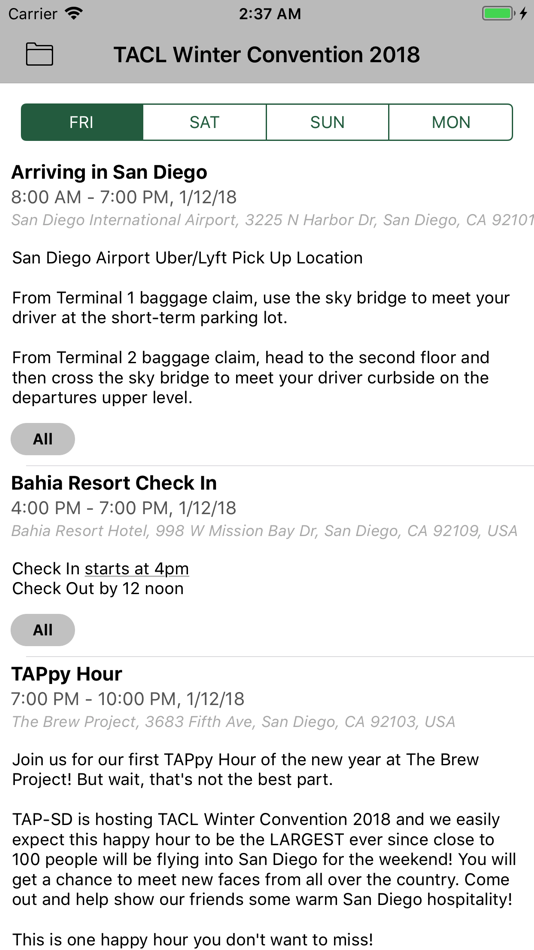 #2. TACL Convention (iOS) By: Amy Fan